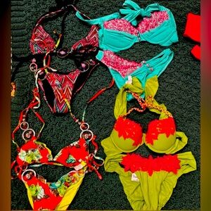 Vintage Beach bunny swimsuits lot